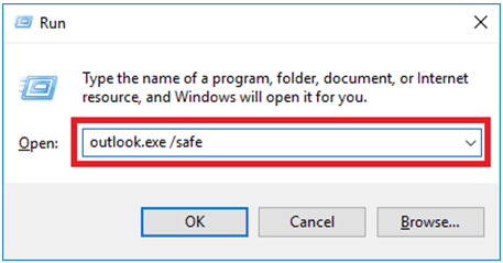 outlook exe command